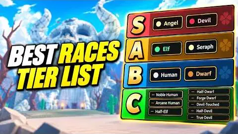 Video thumbnail: Best Races Tier List in Clover Legends by Radex Tips